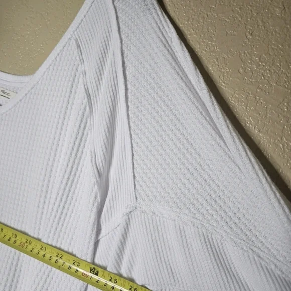 FREE PEOPLE We The Free Soul Song Oversized Top Sorbet Size M/L - Picture 4 of 8